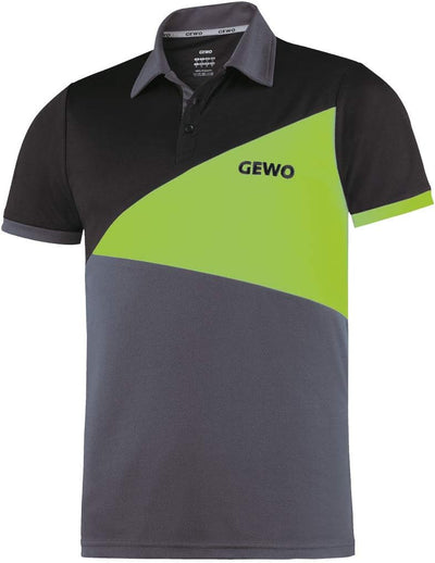 GEWO Hemd Anzio Poly L Schwarz/Nine Iron, L Schwarz/Nine Iron