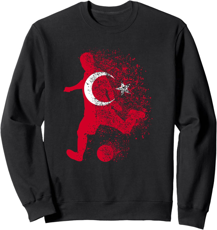 Türkei Fussballer Fussballspieler Fussball Sweatshirt
