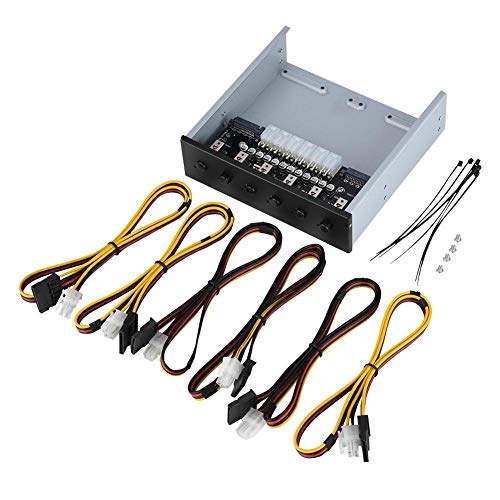 SATA externe Festplatte, HDD Power Control Switch 6 selbstsichernde Schalter Festplattenlaufwerk SAT