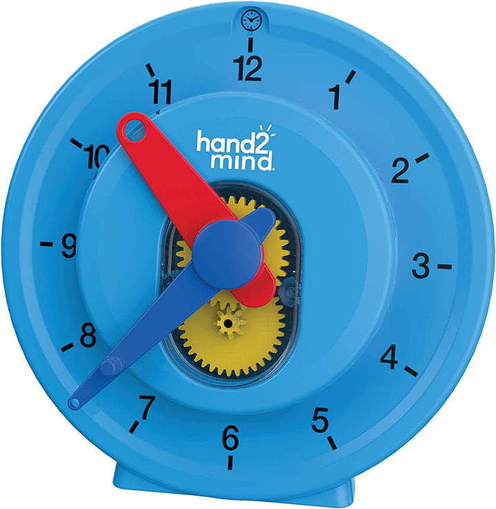 Learning Resources Advanced NumberLine Clock Set (6er-Pack), Mathe-Manipulative für die Zeitmessung,
