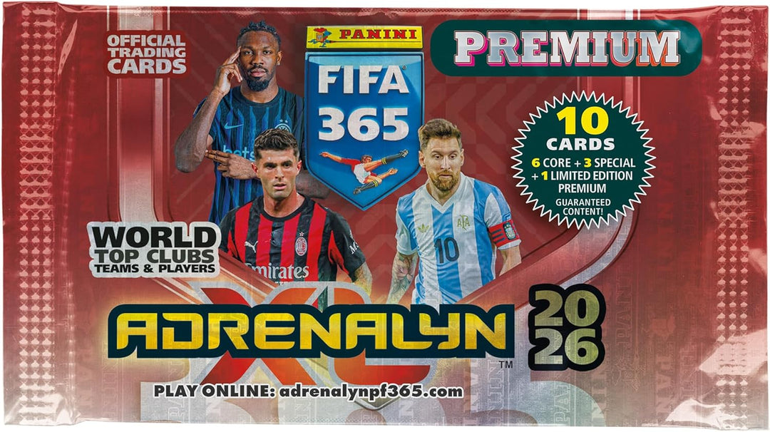 Panini FIFA 365 Adrenalyn XL Sammelkarten - Premium Gold Multiset, Premium Gold Multiset