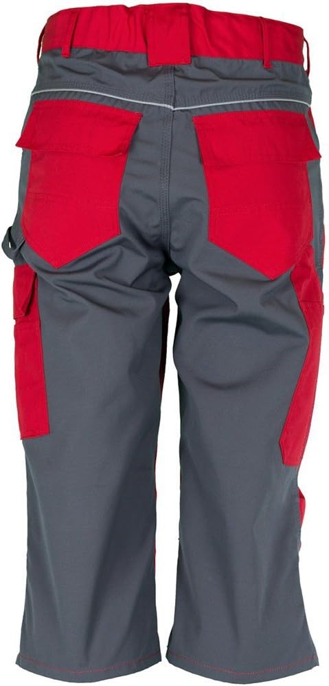 Planam Herren Plaline 3/4-hose 3/4 Hose Plaline Grösse 4XL in Schiefer/schwarz (1er Pack) L Rot/Schi