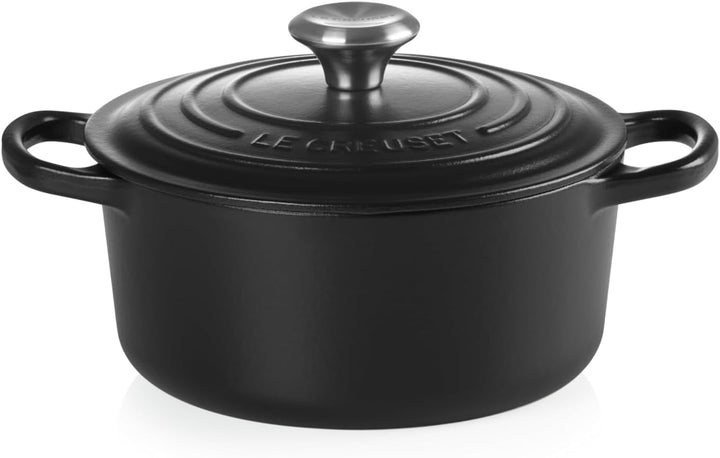 Le Creuset Signature Gusseisen-Bräter mit Deckel, Ø 18 cm, Rund, Für alle Herdarten und Induktion ge