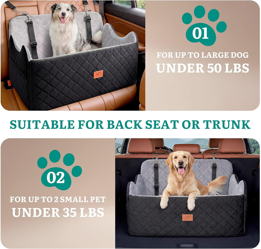 YITAHOME Hundesitz für grosse und mittelgrosse Hunde,Reisebettb Haustiere mit Memory Schaumstoff unt
