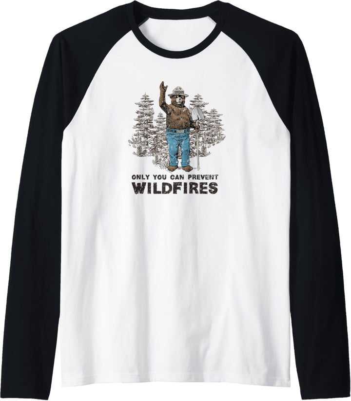 Smokey Bear Nur Sie können Waldbrände verhindern Raglan