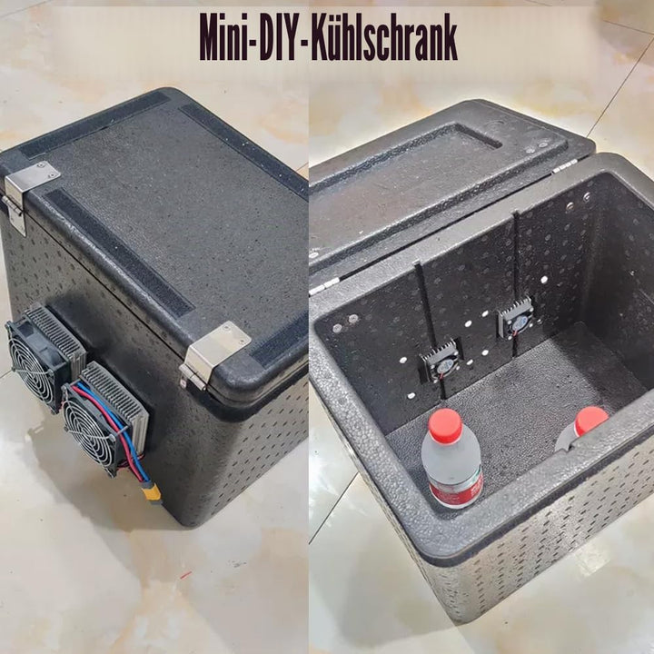 Mini-Klimaanlage DC 12 V DIY Thermoelektrisches Peltier Kühlsystem Kühlkörper Leitmodul Halbleiter K