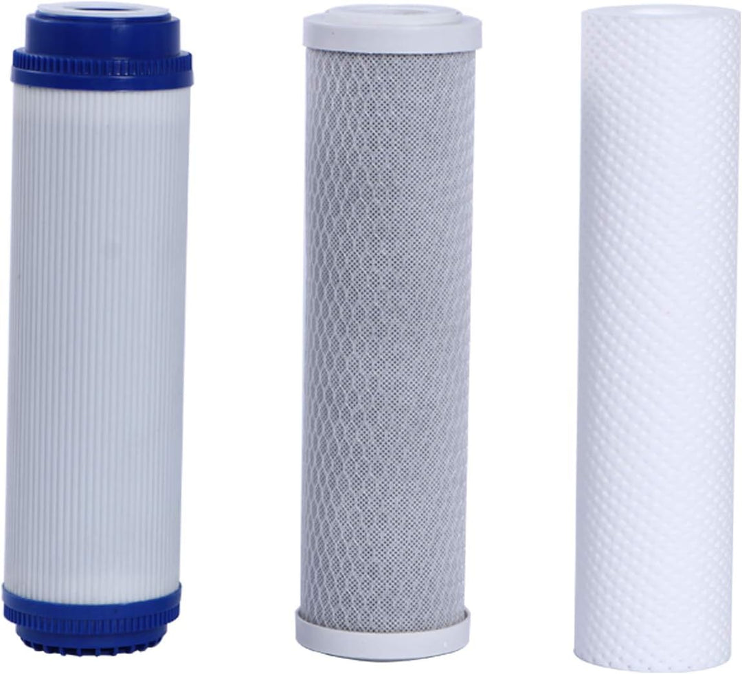 Huining 25,4 x 6,3 cm 5 Mikron Wasserfilter-Set Ersatz-Universal-Kartusche für das ganze Haus RO-Sys