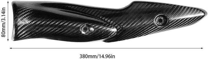 DEWIN Z900 Carbon Auspuffblende, Motorrad Hitzeschild Motorrad Auspuffanlage Carbon Hitzeschild Scha