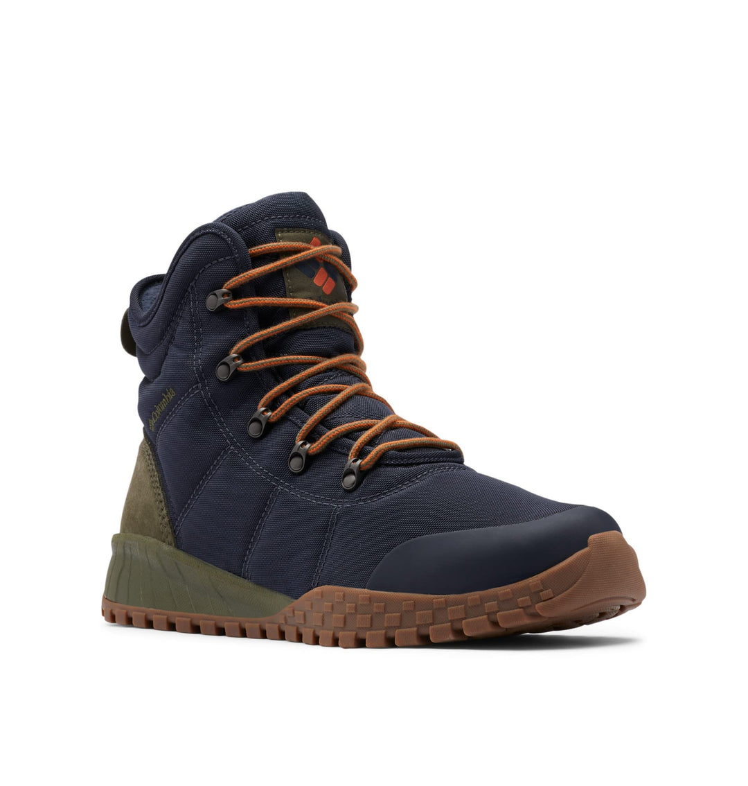 Columbia Fairbanks WP Omni-Heat wasserdichte Schneestiefel für Herren 40 EU Abyss X Dark Adobe, 40 E