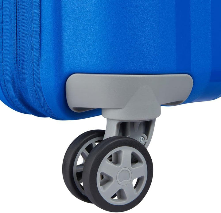 DELSEY PARIS - Clavel – Hartschalenkoffer Slim – 55 x 40 x 20 cm – 35 Liter – S – Blau Klein, Klein