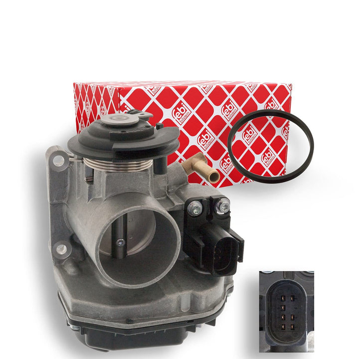 febi bilstein 103834 Drosselklappenstutzen mit Dichtung , 1 Stück