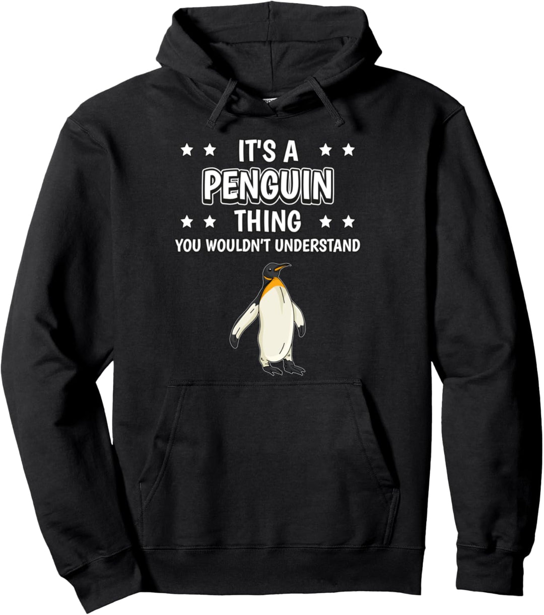 Ist so ein Pinguin Ding Lustiger Spruch Pinguine Pullover Hoodie