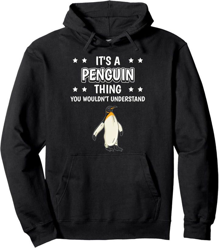 Ist so ein Pinguin Ding Lustiger Spruch Pinguine Pullover Hoodie