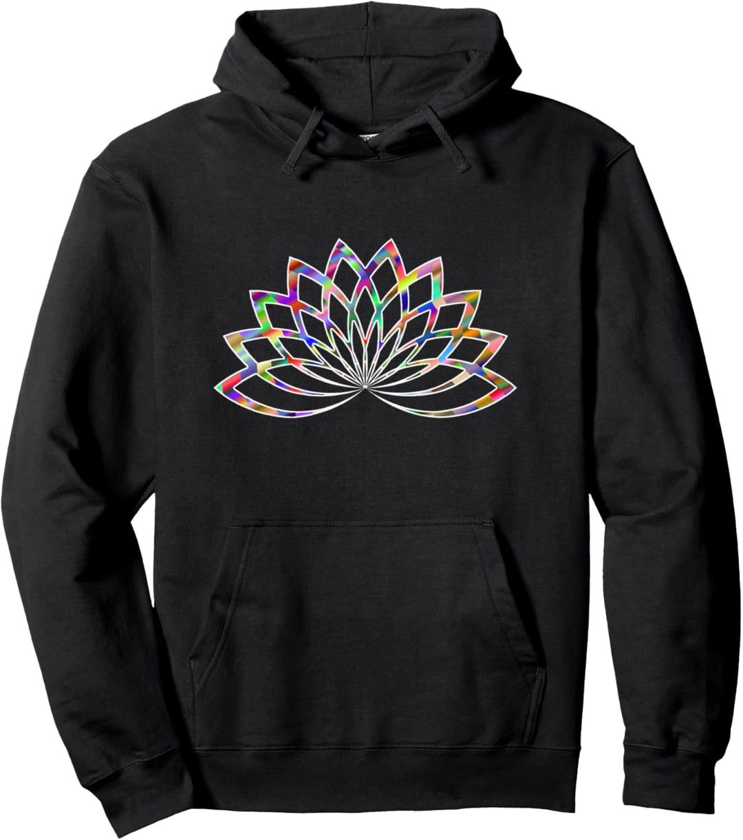 Lotusblume Yoga Meditation Om Namaste Zen Übung Frauen Pullover Hoodie