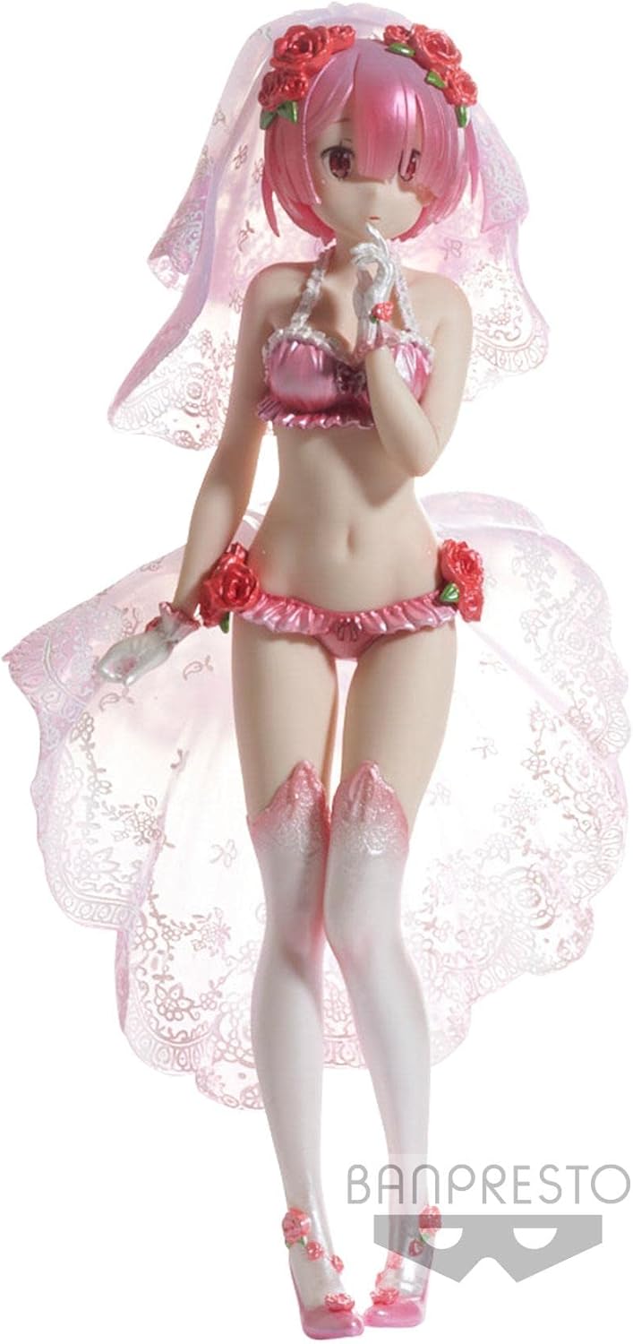 BanPresto - Re:Zero -Starting Life In Another World- Banpresto Chronicle EXQ Ram Statue