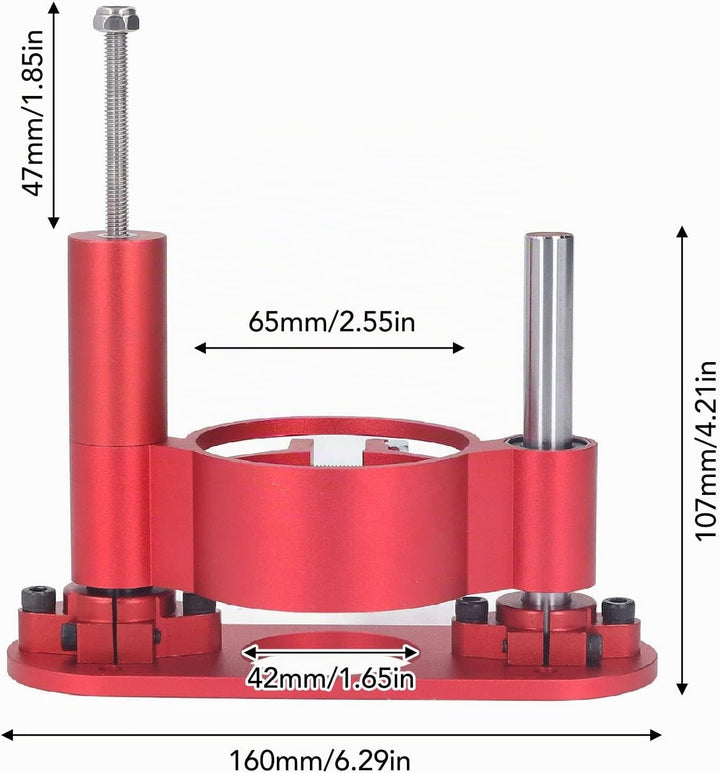Router-Lift-Basis, Router Lift Kit, Router Werkzeug mit Sechskantschlüssel, Elektro Router Tisch Ein
