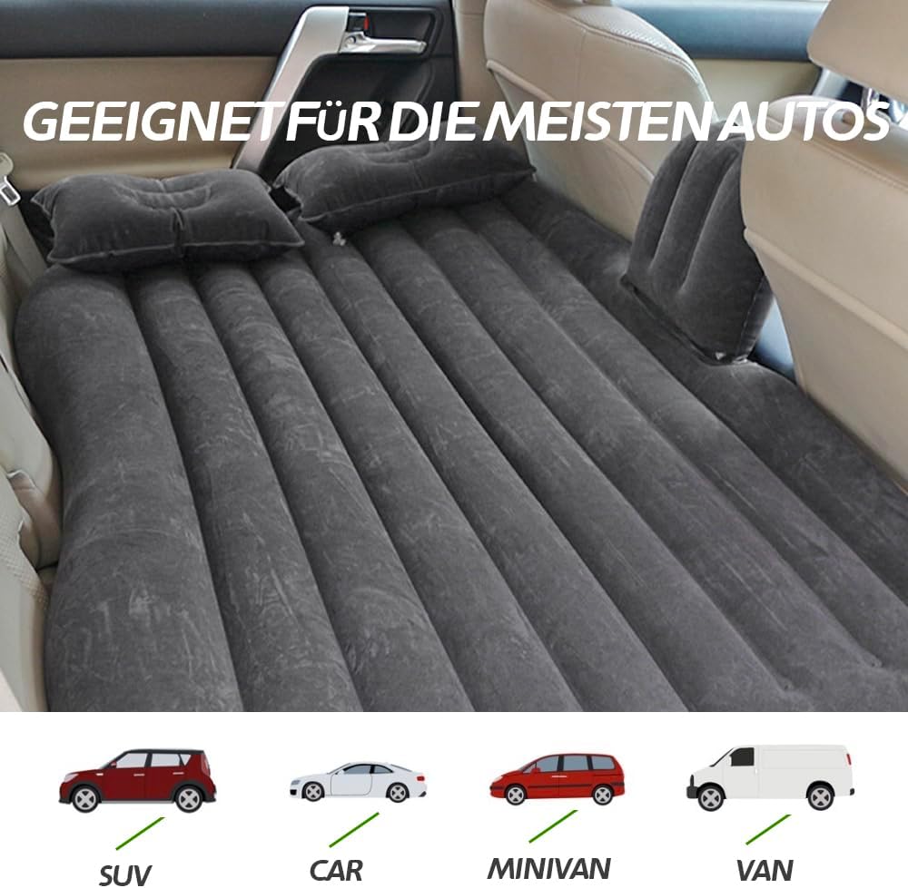 Geterral Auto Matratze,Matratze Für Auto Luftmatratze,Auto Bett Luftmatratze Outdoor Camping Traveli