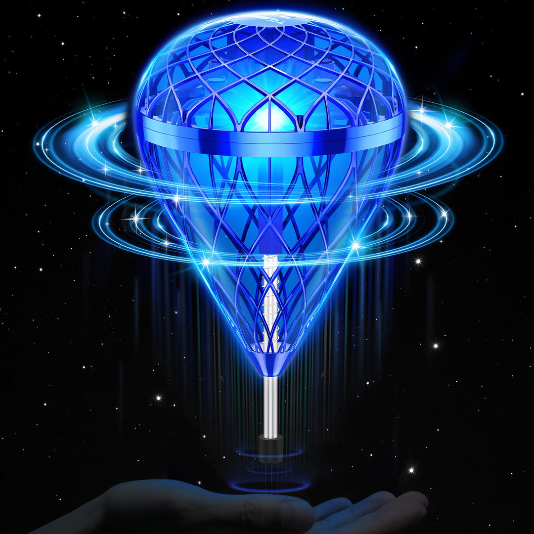 Alyssa Flying Orb Ball Fallschirm Spielzeug, 360 ° Rotating Magic Hover Spinner, Schwebender Ball Co