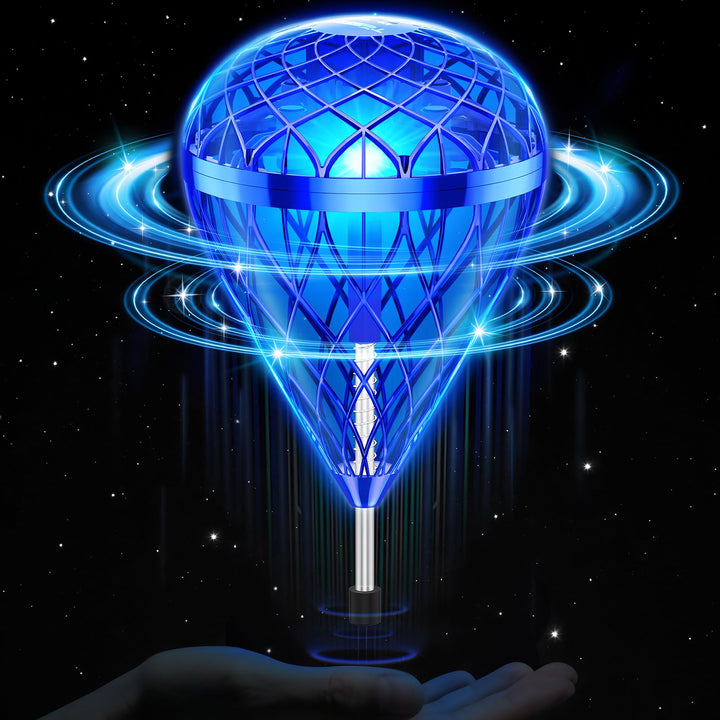 Alyssa Flying Orb Ball Fallschirm Spielzeug, 360 ° Rotating Magic Hover Spinner, Schwebender Ball Co
