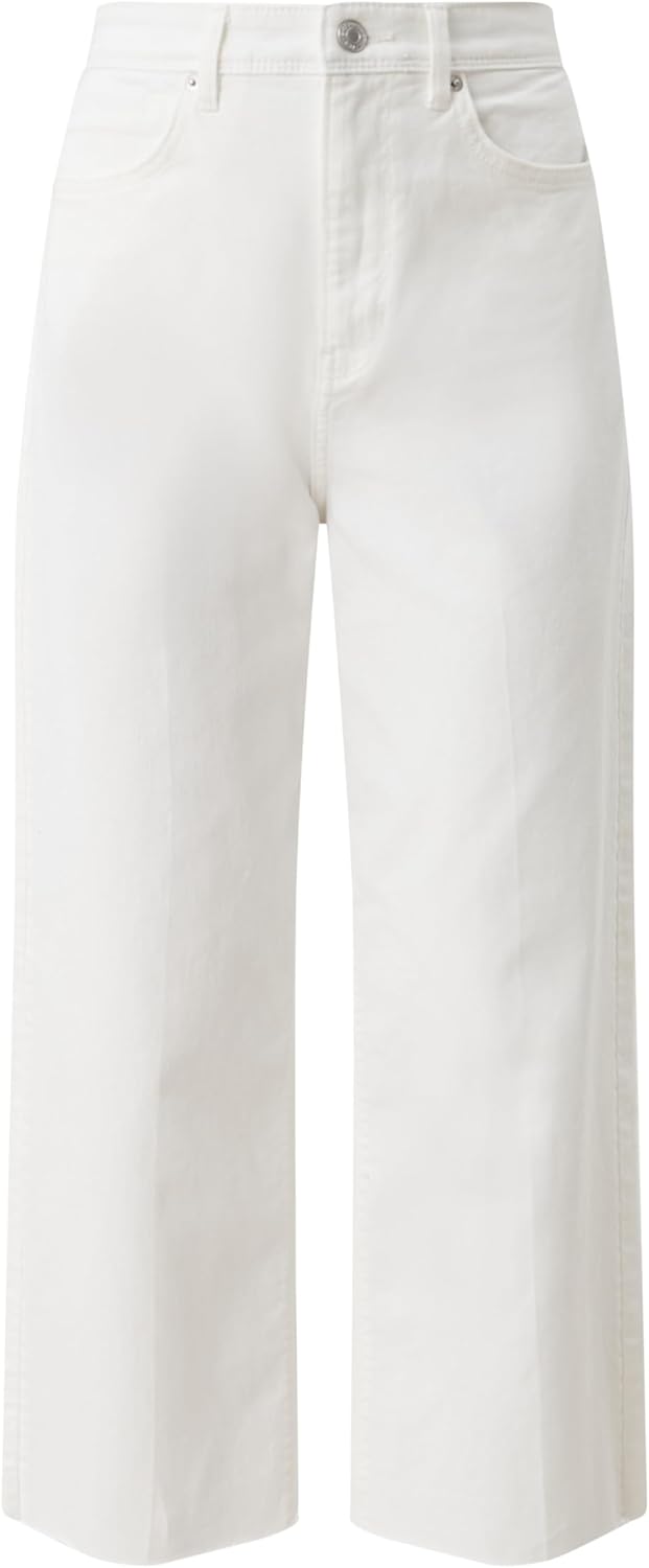 s.Oliver Damen Hose 7/8, 34 Creme 02z8