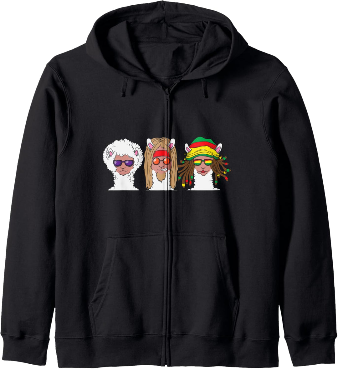 Alpaka Lama Camel Style Kapuzenjacke
