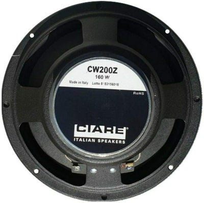 1 WOOFER CIARE CW200Z CW 200Z Lautsprecher 20,00 cm 200 mm 8" Durchmesser 80 watt rms und 160 watt m