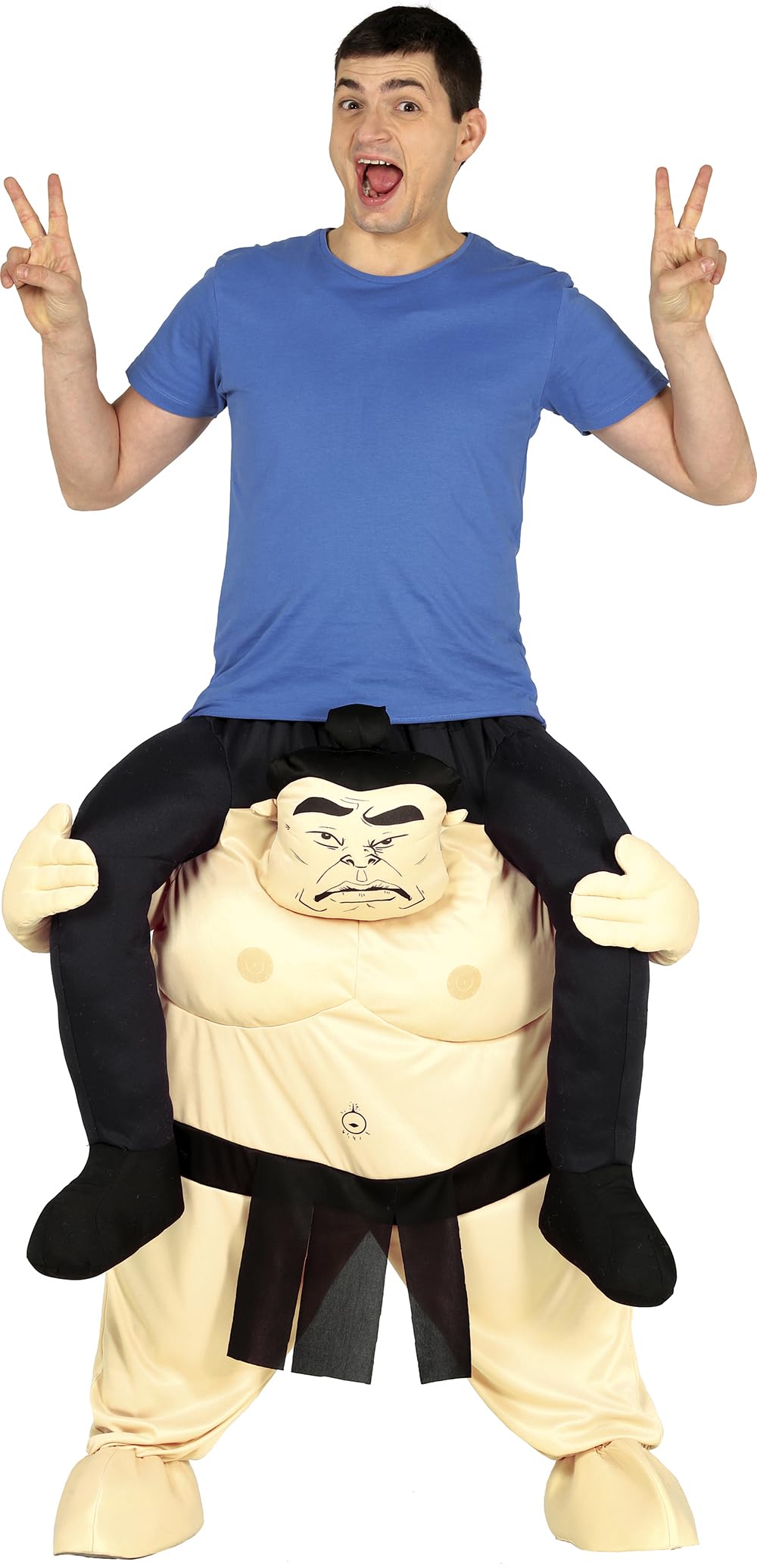FIESTAS GUIRCA Sumo Ringer Huckepack Kostüm für Erwachsene L