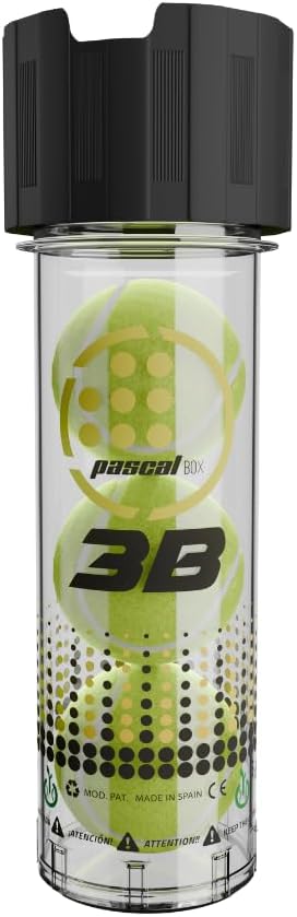 PASCAL BOX - Das einzige Präzisionssystem zur Druckbeaufschlagung von Tennis-, Padel- und Frontenisb