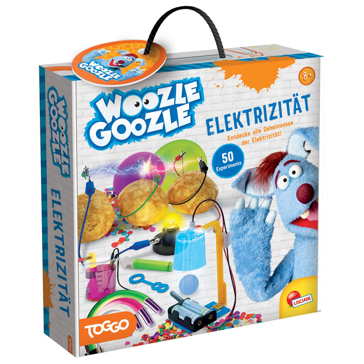 Lisciani - WOOZLE GOOZLE ELEKTRIZITÄT - Über 50 Wissenschaftliche Experimente zur Elektrizität - Wis