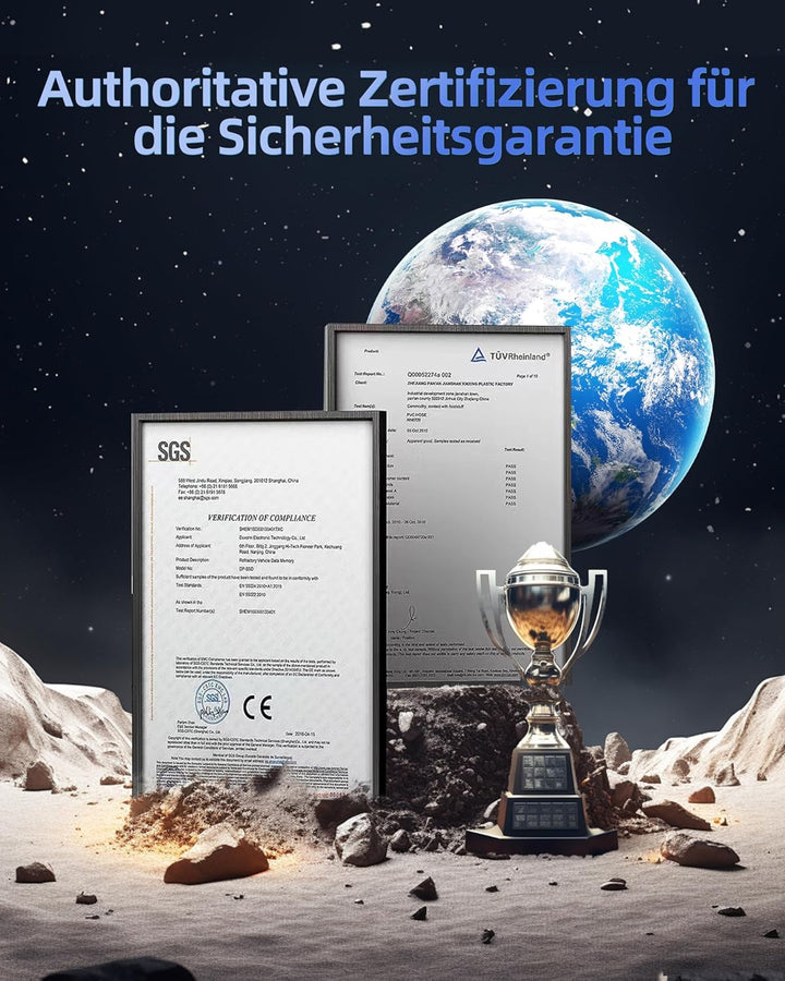 Sytopia Bürostuhl Rollen 5er Set in Schwarz, Rollen für Bürostühle 11 x 22 mm für Teppichböden, Hart