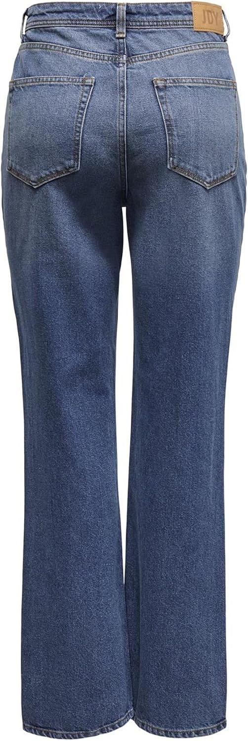 JdY Damen Jdydichte Hw Wide Db DNM Noos Jeans S / 32L Dark Blue Denim, S / 32L Dark Blue Denim