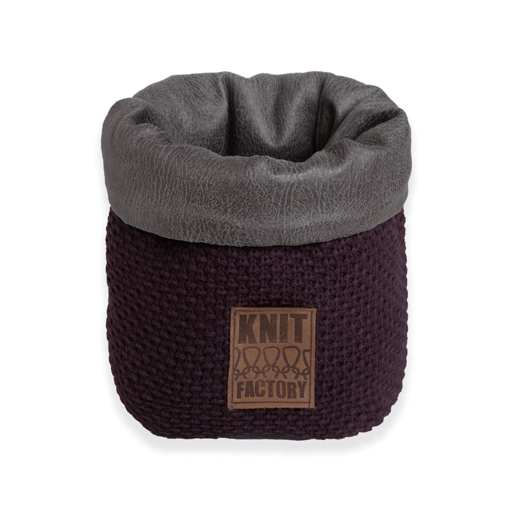 Knit Factory - Lynn Korb - Aubergine - 25 cm, Aubergine