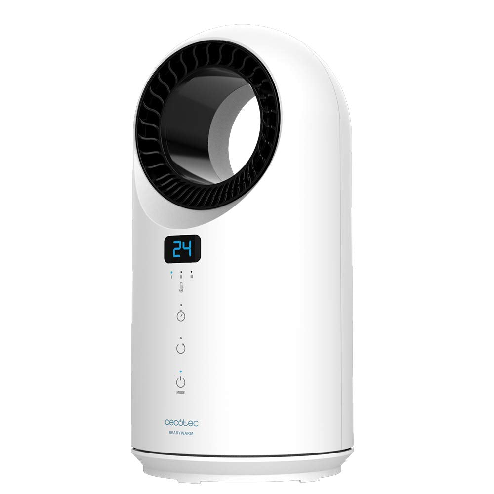 Cecotec Low Consumption Heater Ready Warm 8200 Bladeless Power 1500 W, Fernbedienung, LED-Bildschirm