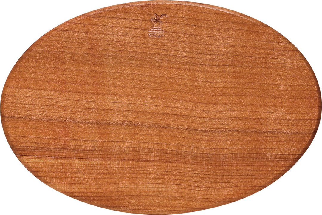 Windmühlenmesser Schneidbrett oval mittel Kirschholz