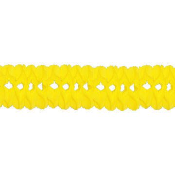 Grossraum-Girlande, 10m, gelb