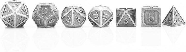 Melia Games RPG Würfelmatte zum Rollen inklusive Würfel Set - handgefertigte Würfelunterlage aus Ech