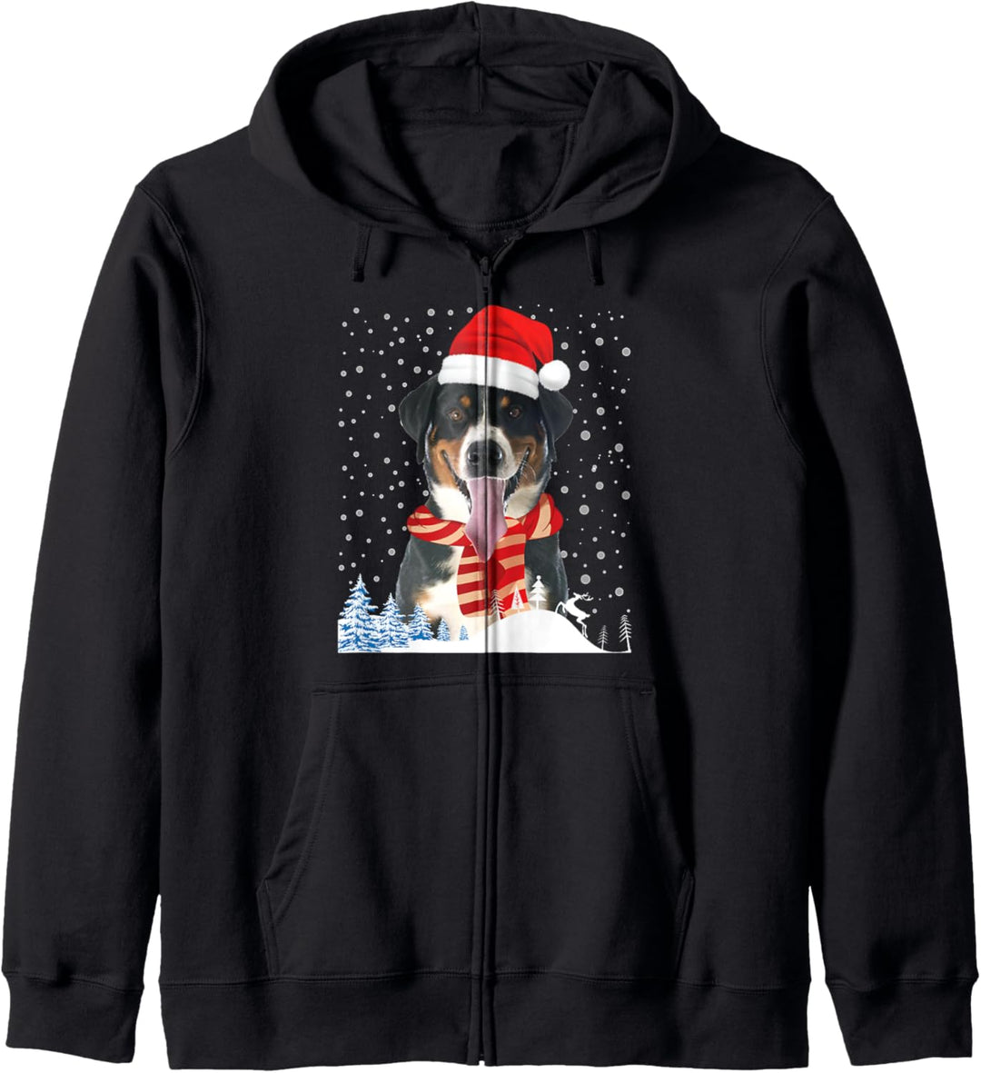 Appenzeller Sennenhunde Hund Ugly Christmas Sweater Best Xmas Kapuzenjacke