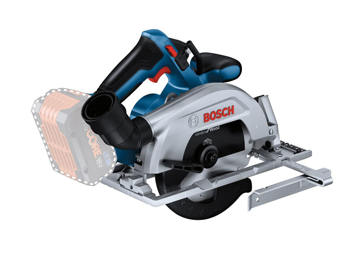 Bosch Professional Akku-Kreissäge GKS 18V 57-2 (165 mm Sägeblatt, 57 mm Schnitttiefe, ohne Akkus und