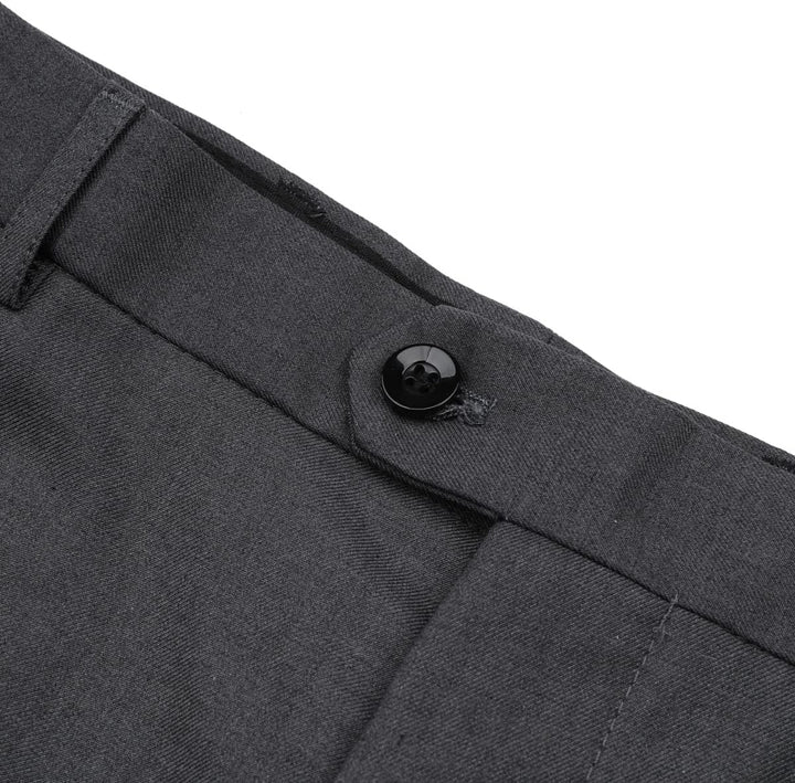 Herren Anzug 3 Teilig Slim Fit Reihe Einfarbig Stoff Business Shawl Kragen Klassisch Tunika XS #987