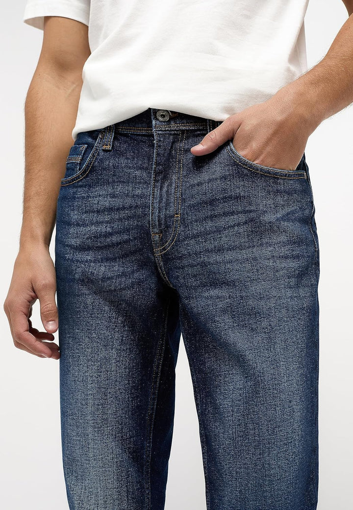 MUSTANG Herren Jeans Hose Style Washington Straight 31W / 32L Blau, 31W / 32L Blau