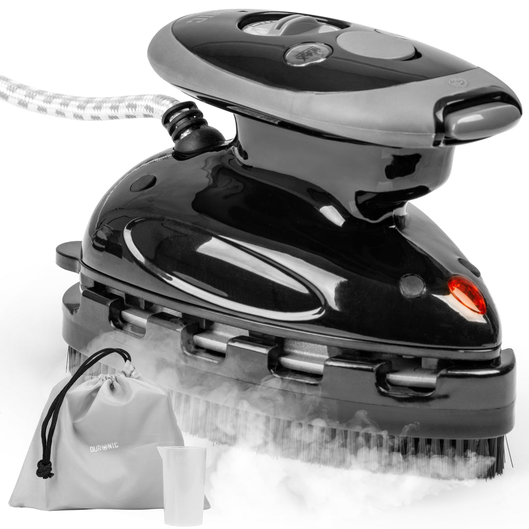 Duronic SI2 BK Mini Reisebügeleisen, 375W Mini Bügeleisen, Dampfbügeleisen 50ml Wassertank, kleines