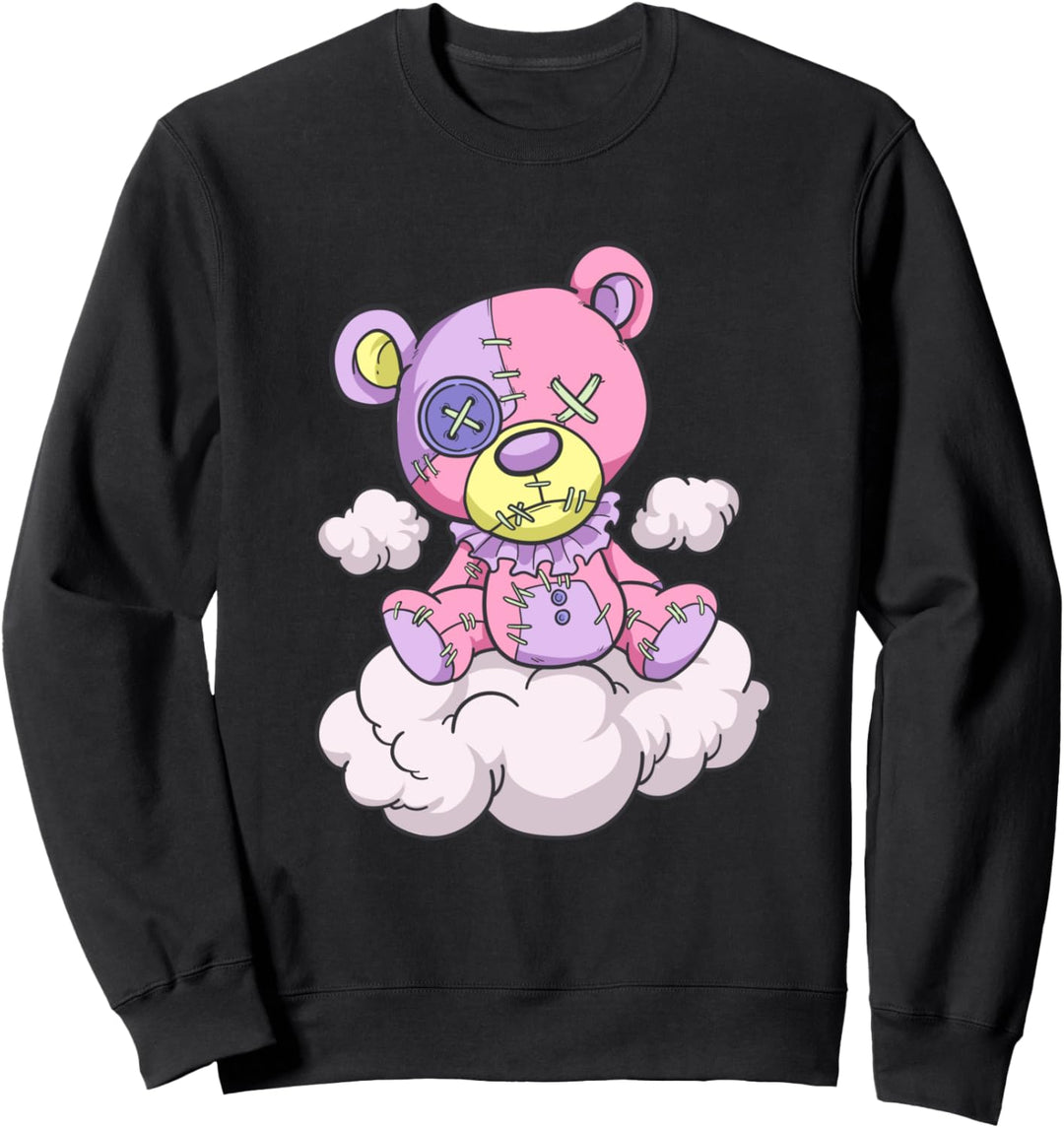 Pastell Goth Pastell Goth Anime Teddy Sweatshirt