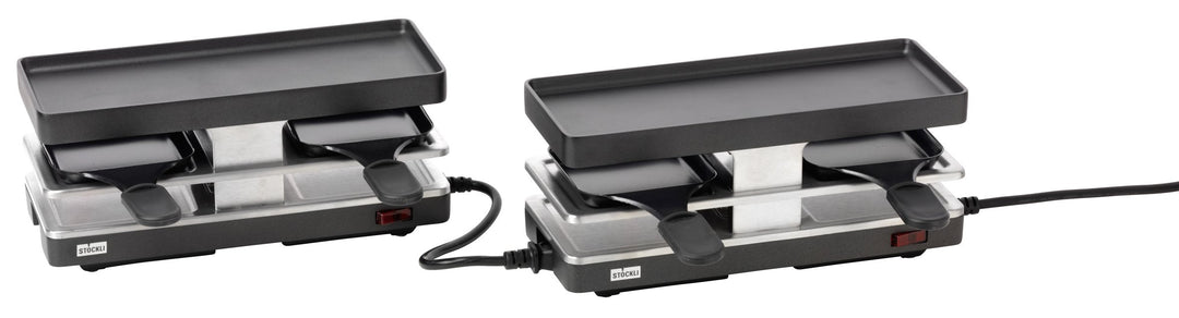 Stöckli Raqulette Twinboard Set anthrazit, 0010.902