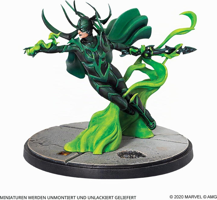 Atomic Mass Games - Marvel Crisis Protocol: Character Pack: Loki and Hela - Miniature Game