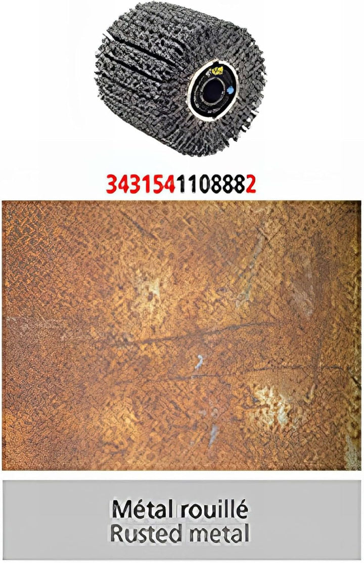 Fartools 110888 Bürste Siliziumkarbid für Renovierer, Siliziumkarbid