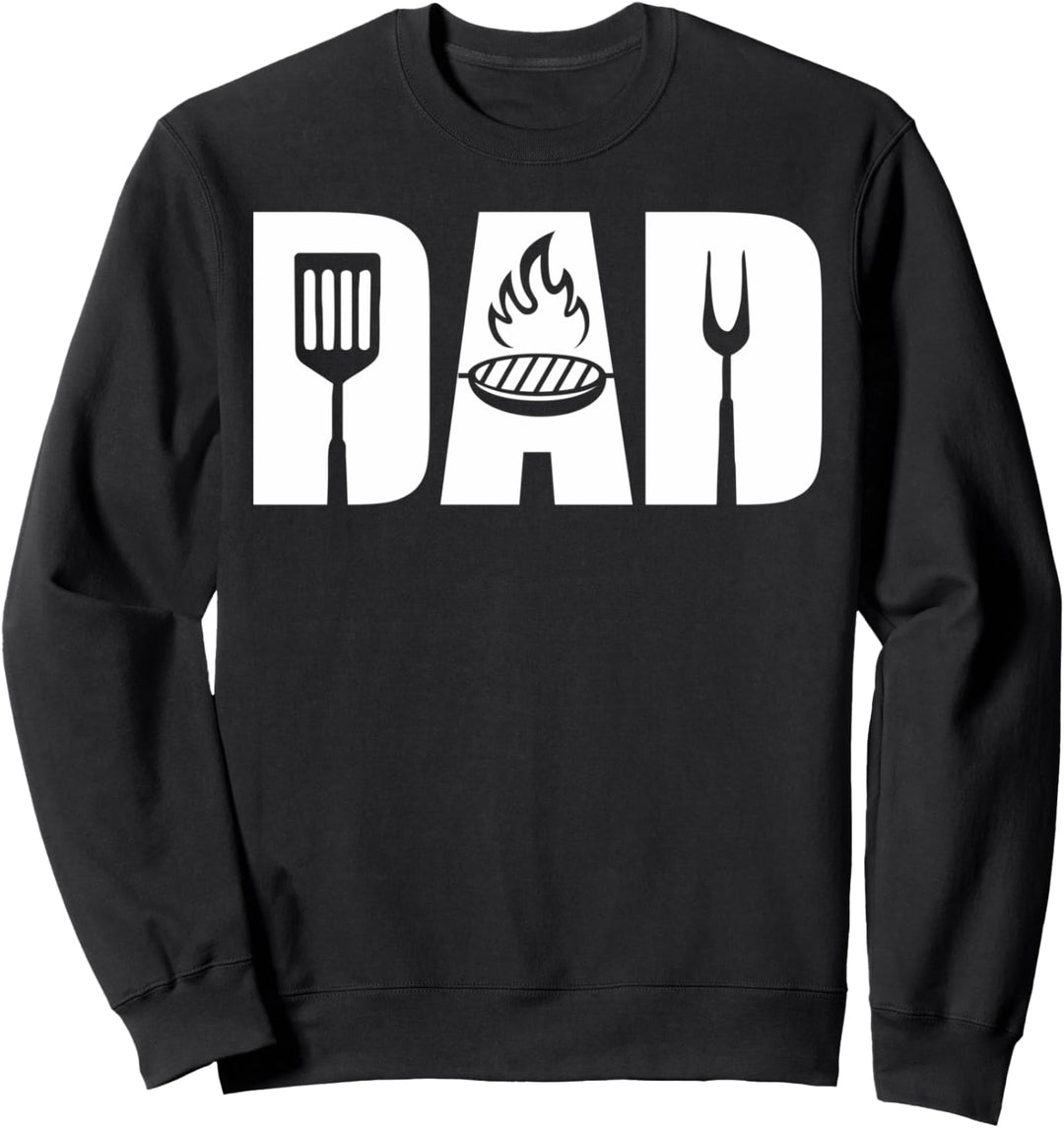 Alles Gute zum Vatertag 2021 Papa BBQ Grill lustig Vintage M Sweatshirt