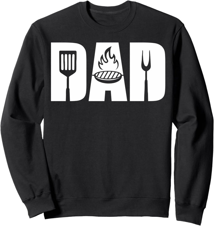 Alles Gute zum Vatertag 2021 Papa BBQ Grill lustig Vintage M Sweatshirt