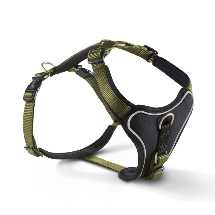 Wolters Geschirr Professional Comfort, Grösse:60-70 cm, Farbe:Olive/schwarz 60 - 70 cm olive/schwarz