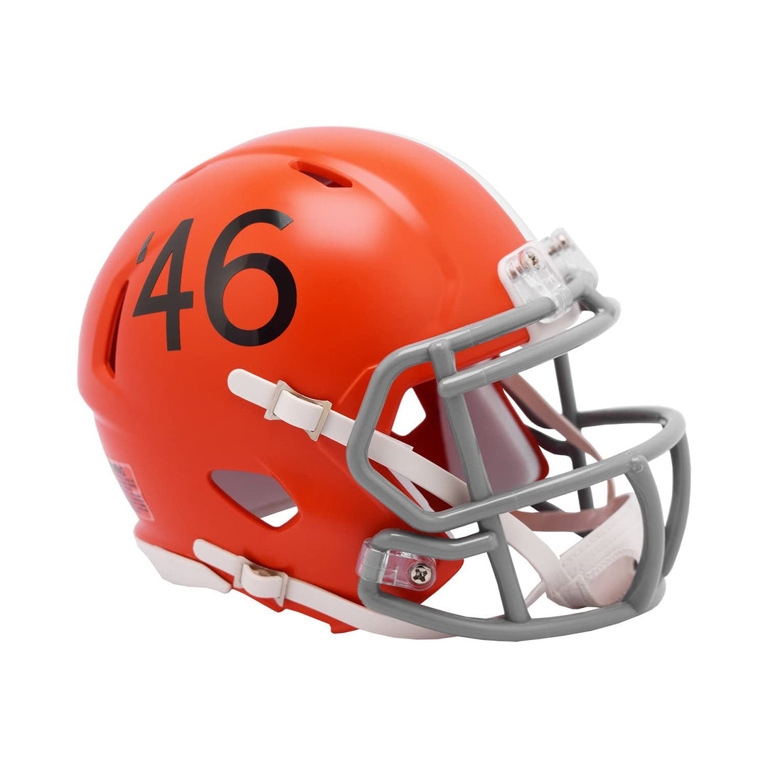 NFL Mini Helm Speed Cleveland Browns Footballhelm Throwback 1946