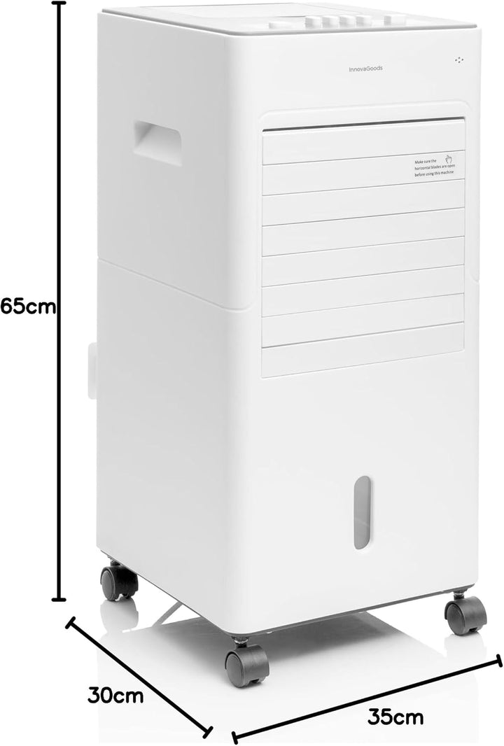 Multifunktionaler tragbarer Verdampfungskühler Airvecove InnovaGoods 5 L 65 W